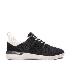 Mens Supra Low Top Shoes SCISSOR Black/bone | AU-33254